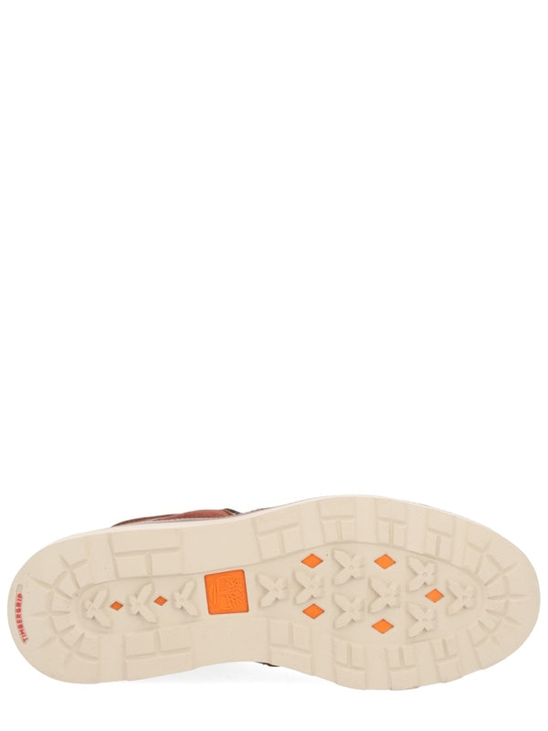 Timberland Brown Lace-Up Boots