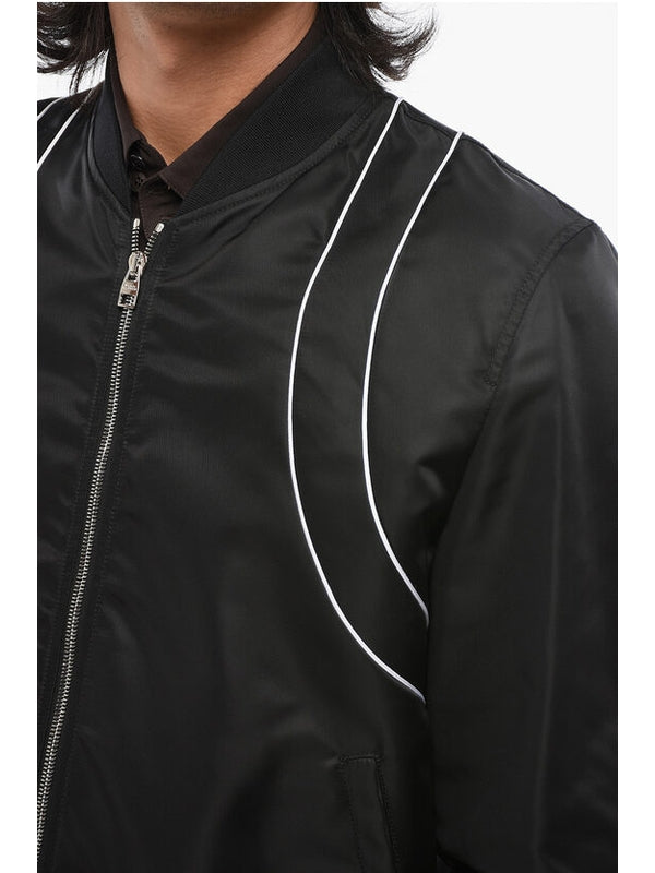 Alexander Mcqueen Black Bomber