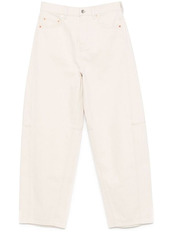 Back Logo
  Patch Wide Denim Pants