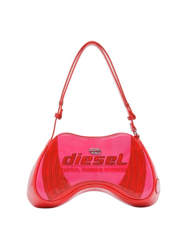 Play Logo Glossy Shoulder Bag