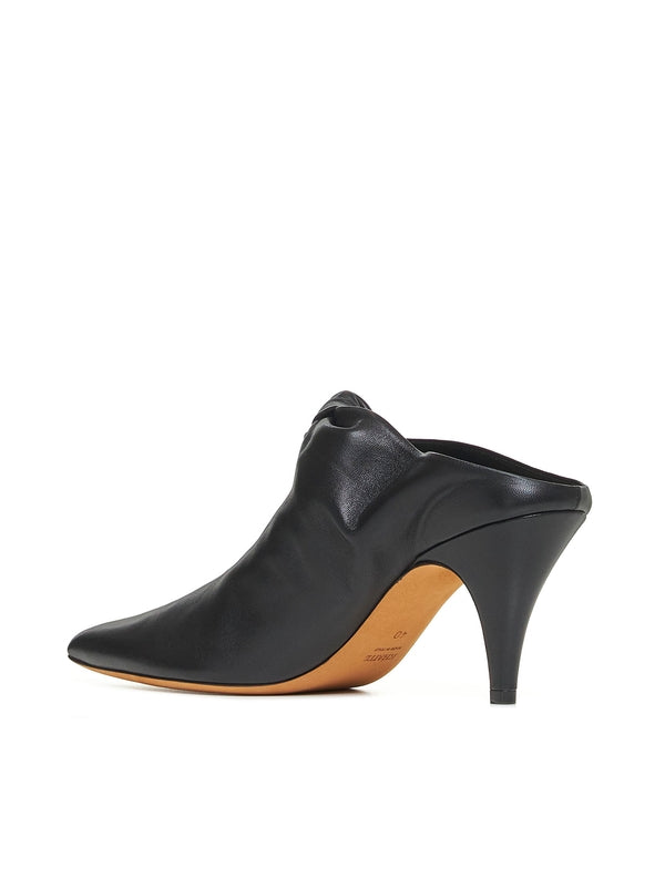 Rowan Leather Sandal Heels