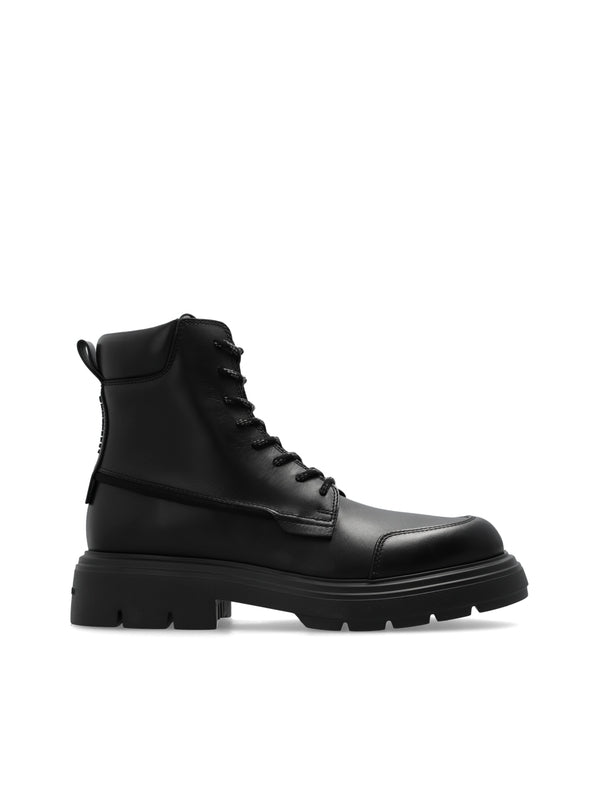 Corallo
  Leather Lace-Up Boots