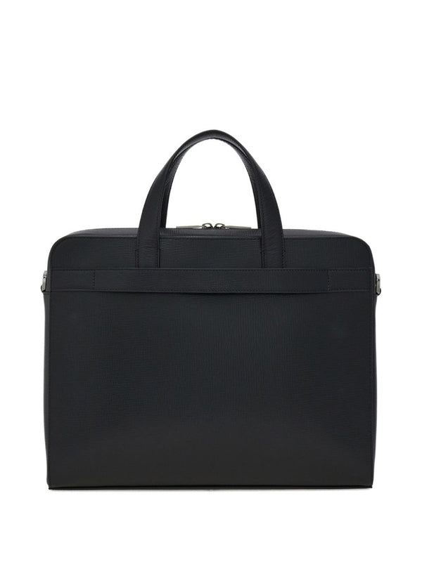 Ferragamo Black Brief Case