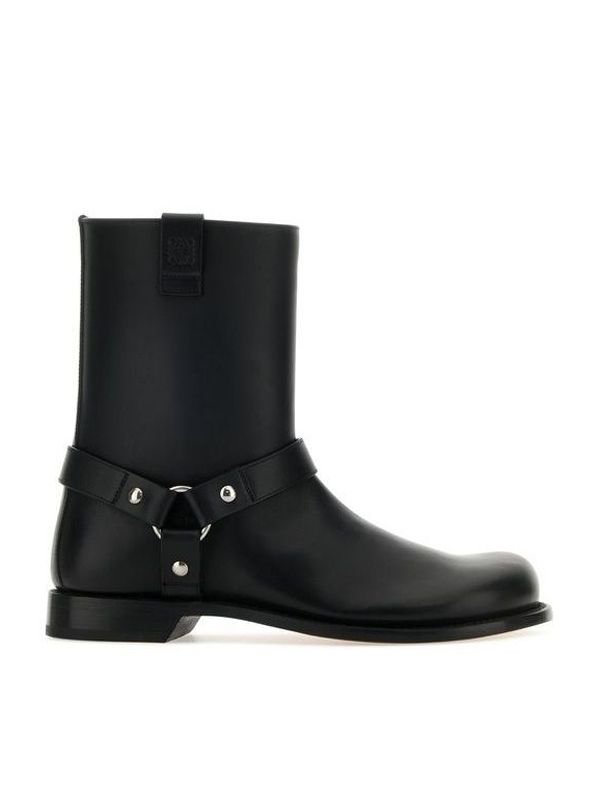 Calfskin Biker Boots