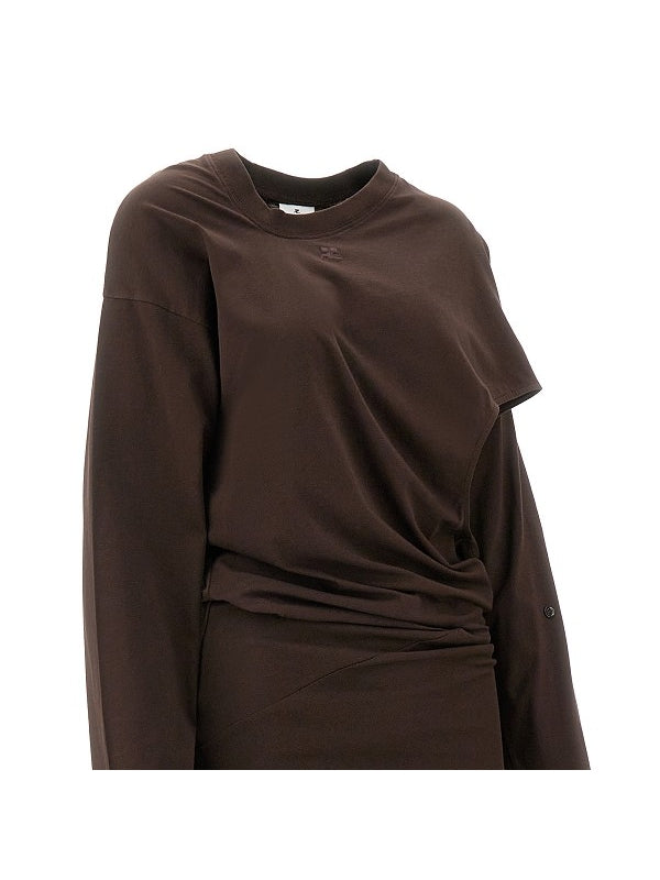 One Shoulder Cutout Long Dress