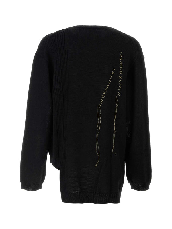 Yohji Yamamoto Black Knitted