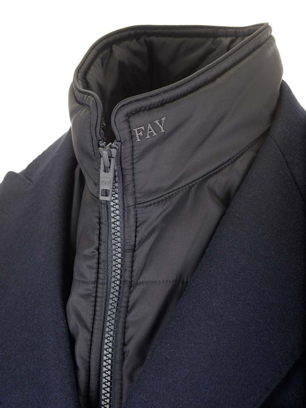 Wool Cashmere Double Breasted Coat