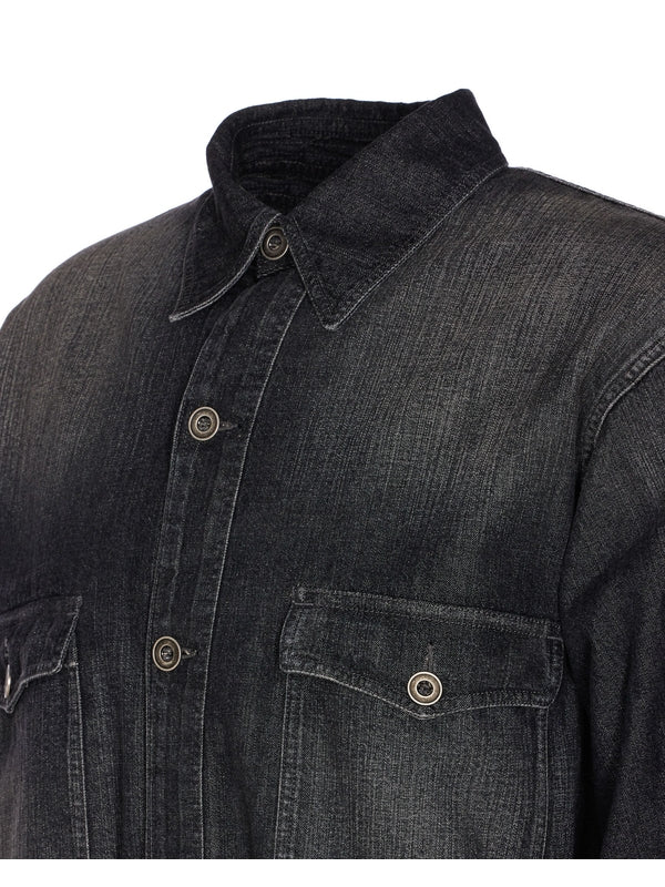 Maison Margiela Black Trucker Jacket