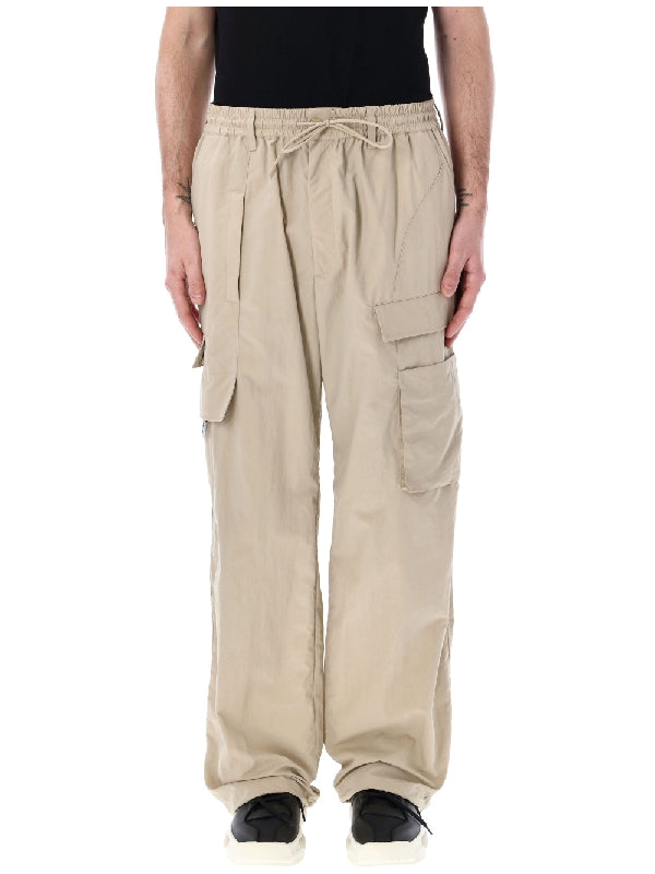 Y-3 - Crinkle Nylon Cargo Pants - Jente