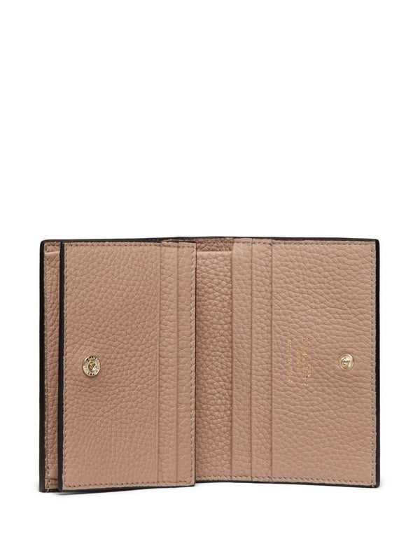 Rockstud Flap Card Wallet