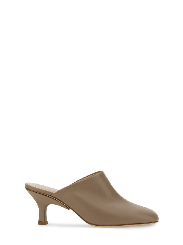 Calfskin Mule Heel
