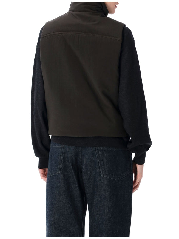 Wool Blend Padded Vest