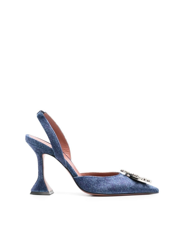 Begum Crystal Embellished Slingback Heel