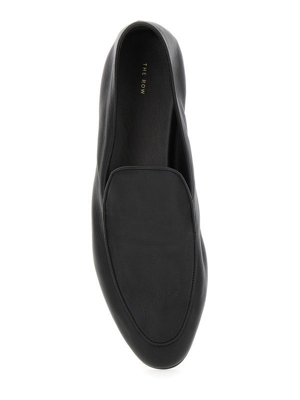 Awar Flat Leather Loafers