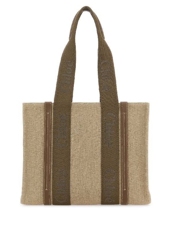 Woody Logo Tote Bag