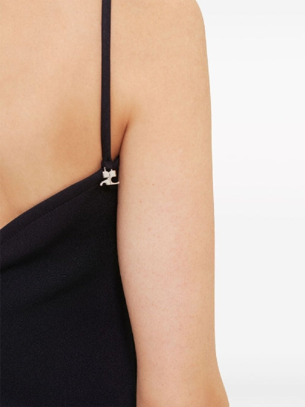 Ellips Buckle Strap Mini Dress