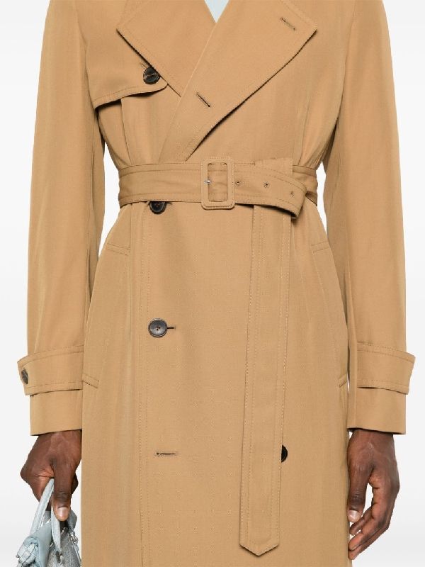 Double-Breasted Trench Coat