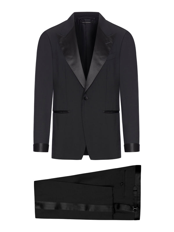 Cool Velvet Point Wool Tuxedo
  Setup Suit