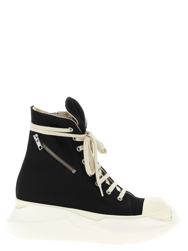 Rick Owens Drkshdw Black High Top Sneakers