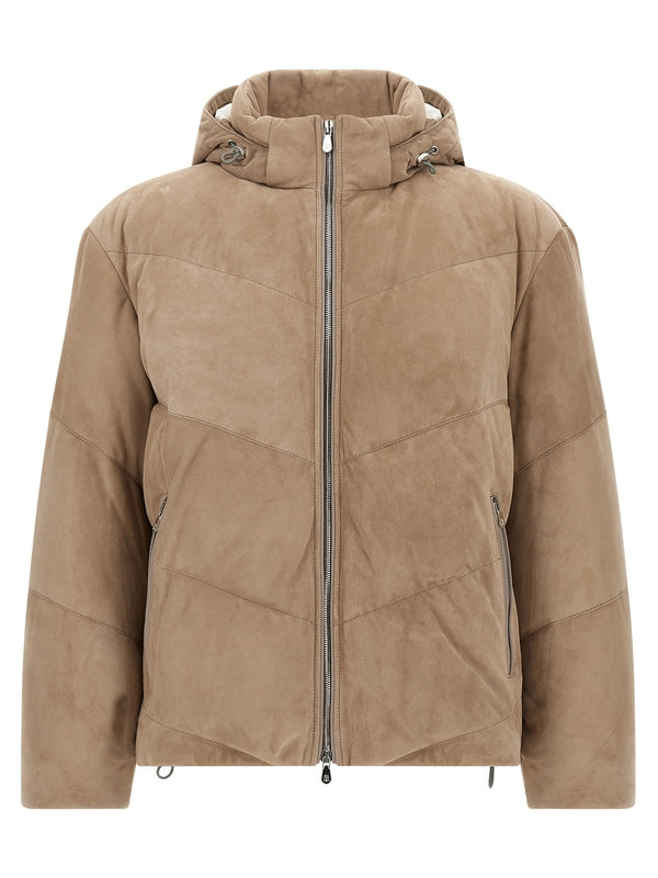Brunello Cucinelli Beige Down