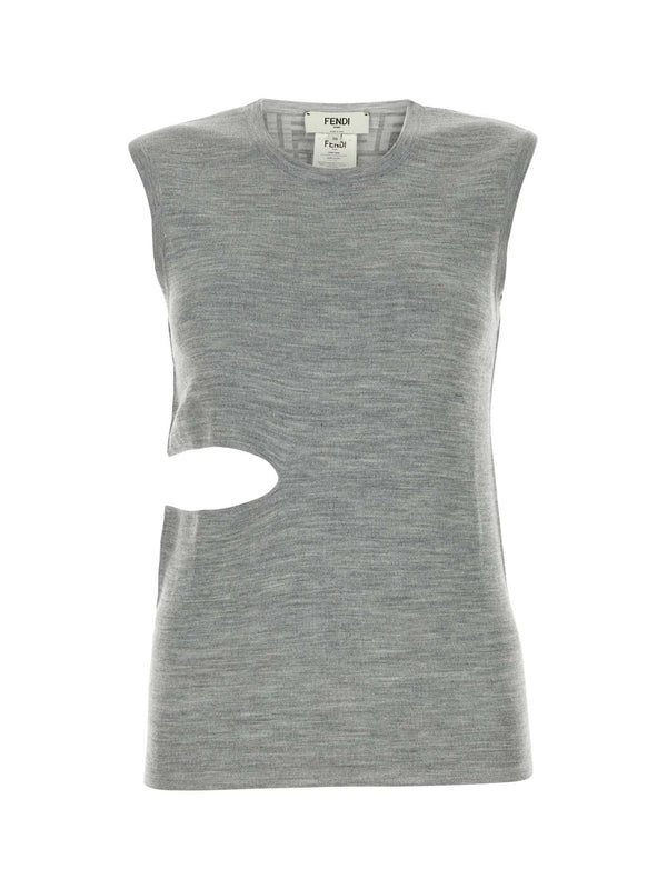 TOPS FZX967ANER F0TAZ Grey Sleeveless