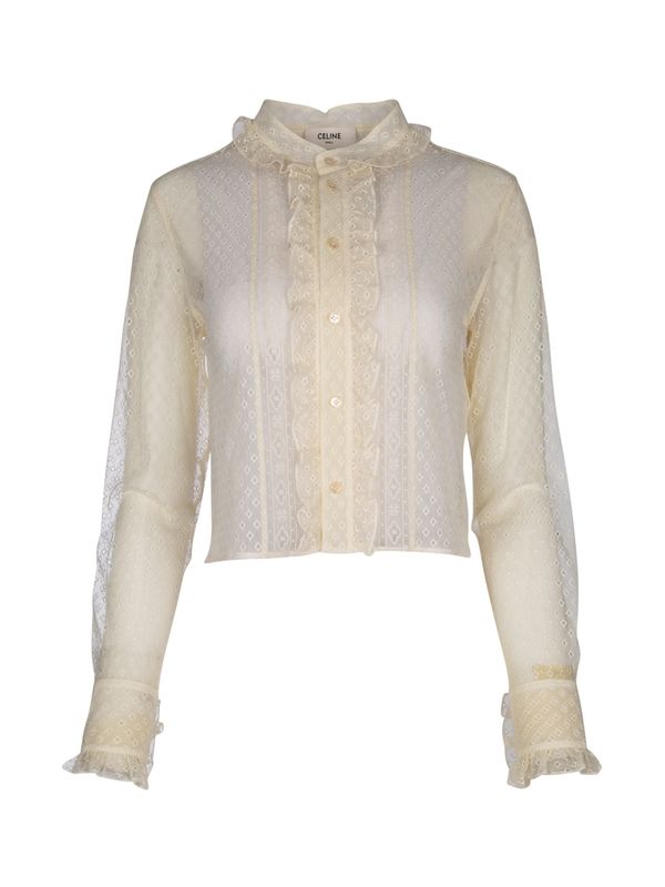 Romy Lace Crop Shirt