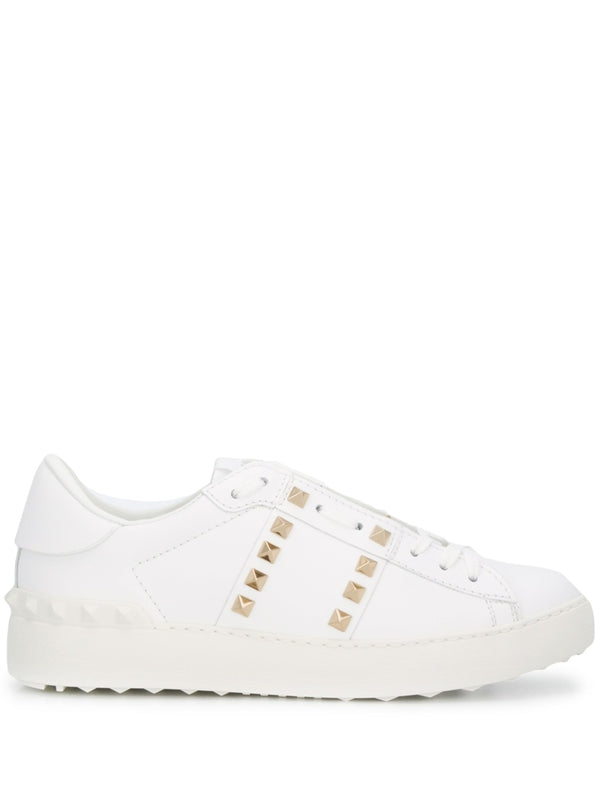 Untitled Rockstud Leather Low-Top
  Sneakers