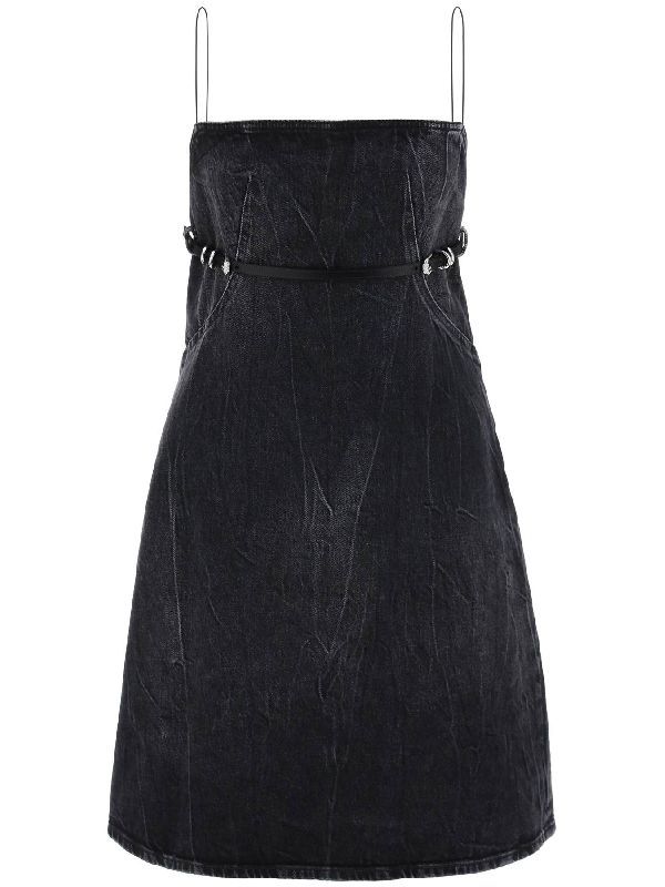 Voyou Belt Detail Denim Dress - Jente