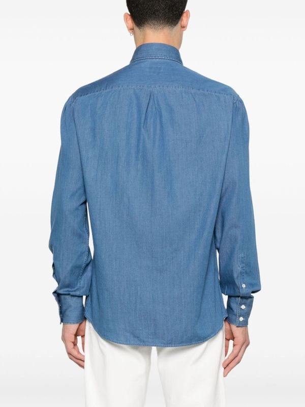 Basic Cotton
  Denim Shirt