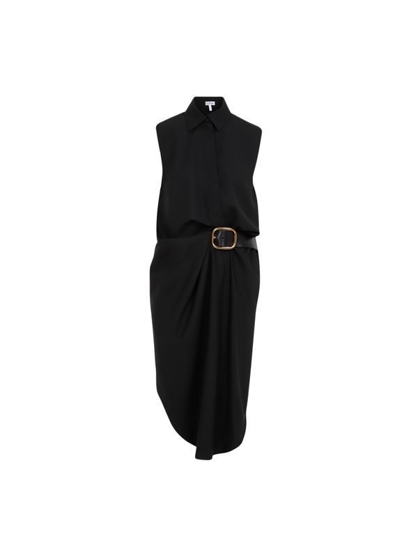 LOEWE - Belt Sleeveless Midi Dress - Jente