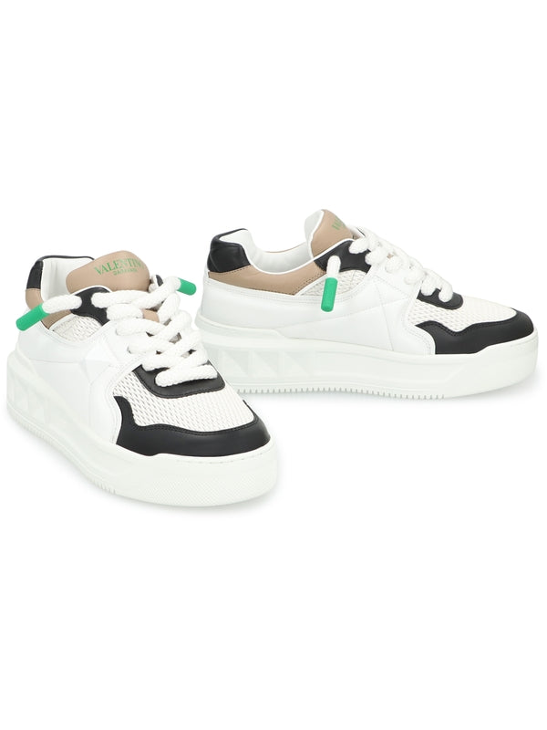 Valentino White Low Top Sneakers