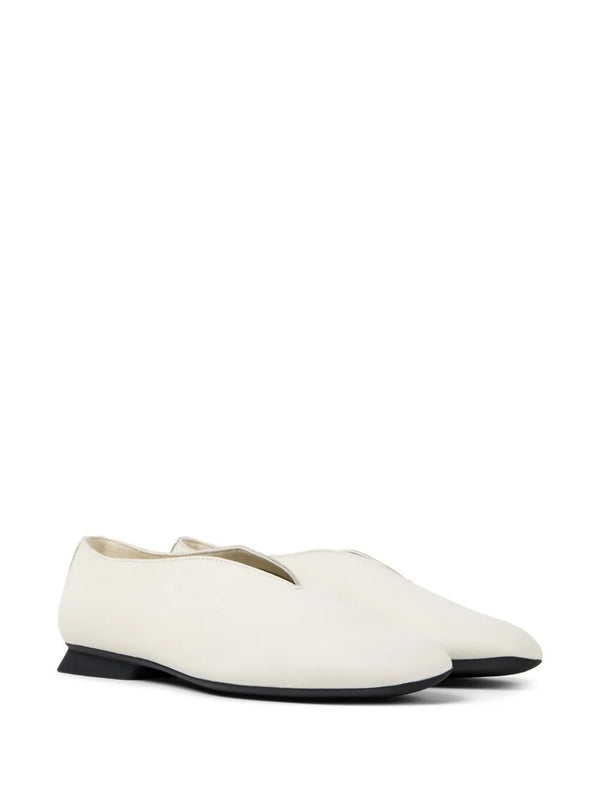 Camper White Flat Shoes