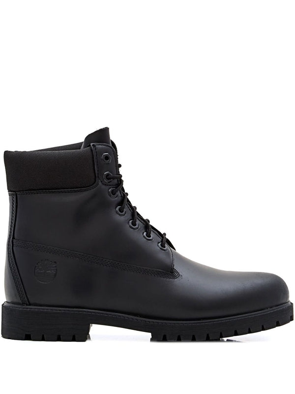Timberland Black Lace-Up Boots