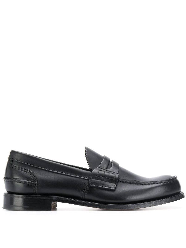 Church's Flat shoes Black Penny Loafer