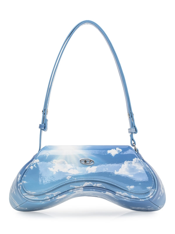 Play Logo Graphic Printing Shoulder Bag