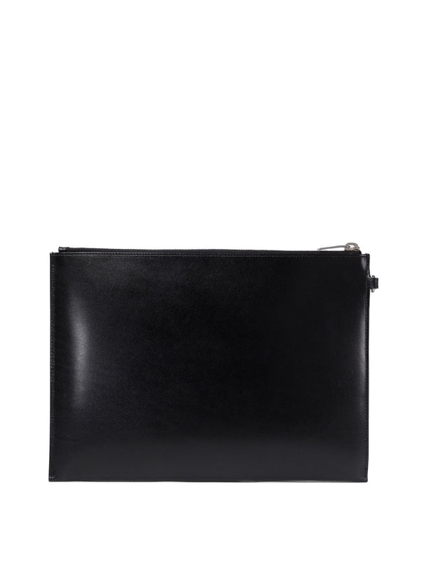 Cassandra Logo Decoration Clutch Bag