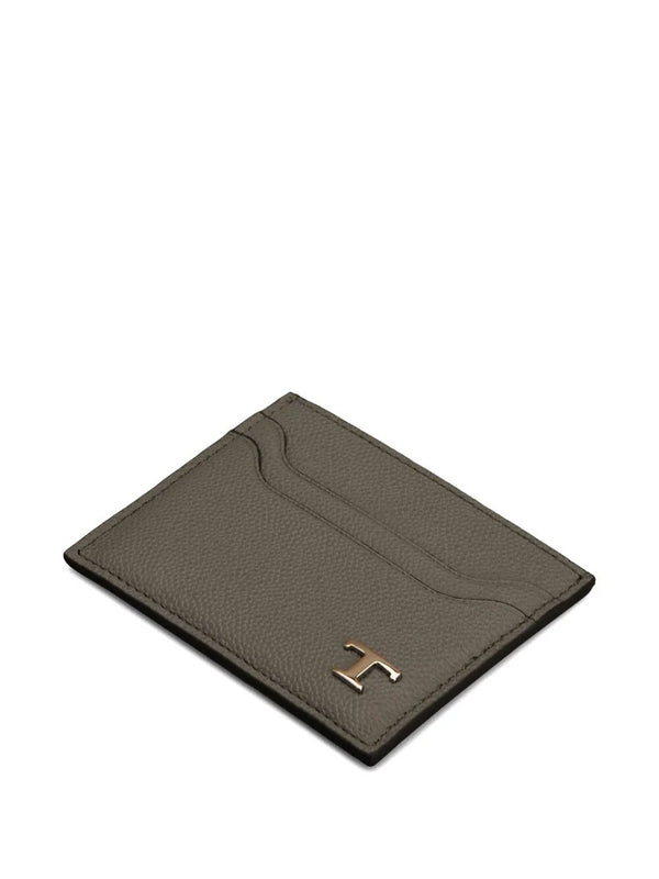 Tod'S Gray Card Wallet