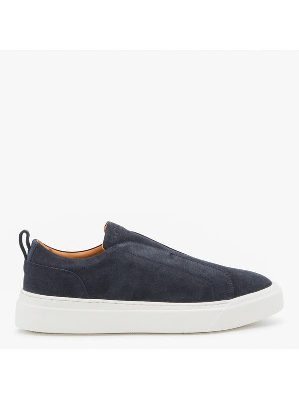 Kiton Navy Low Top Sneakers