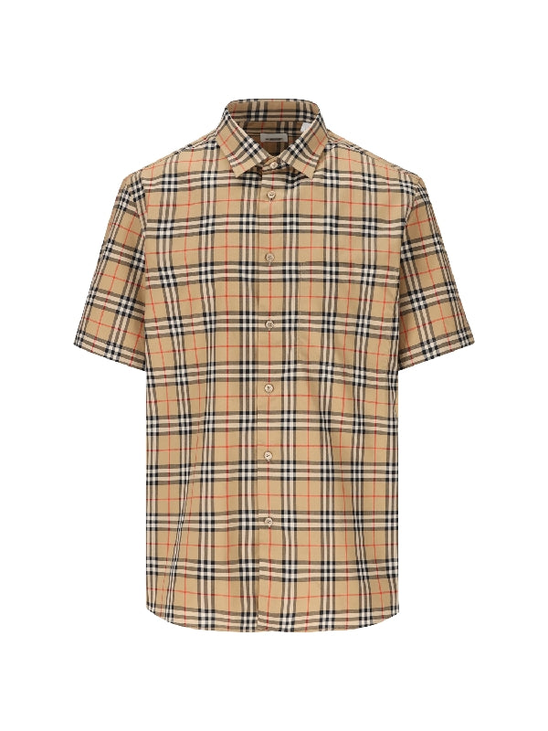 Vintage Check Cotton Shirt