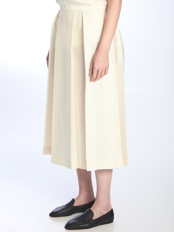 Wool Silk Skirt