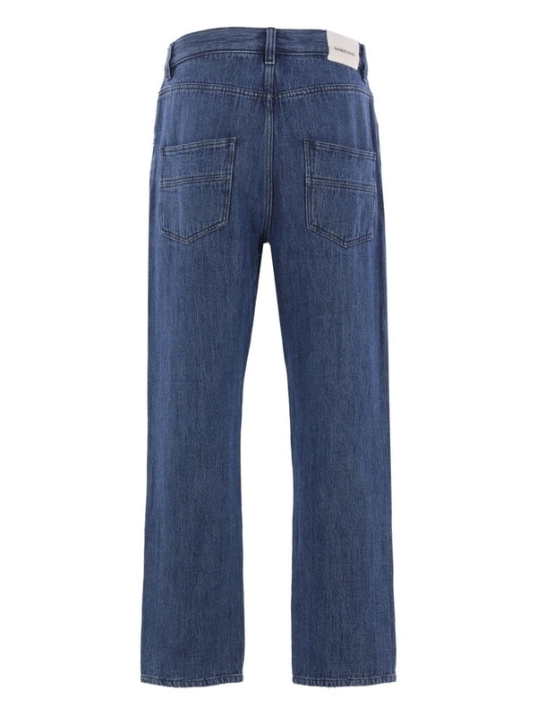 Logo Label Denim Pants