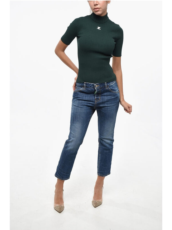 Courrèges Green Knitted