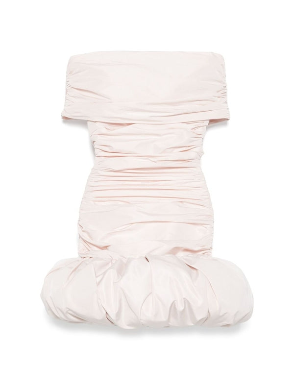 Off-Shoulder PuFF Detail Mini
  Dress