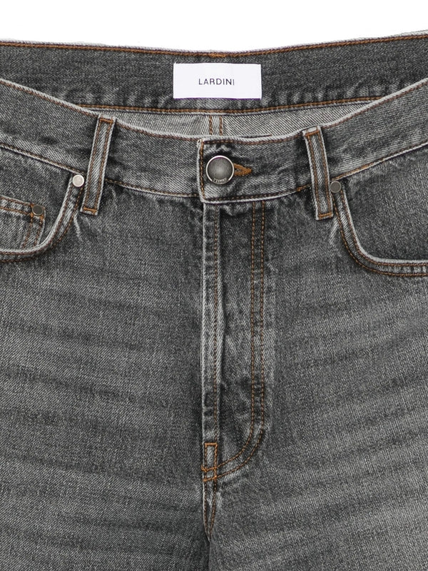 Lardini Grey Denim Pants
