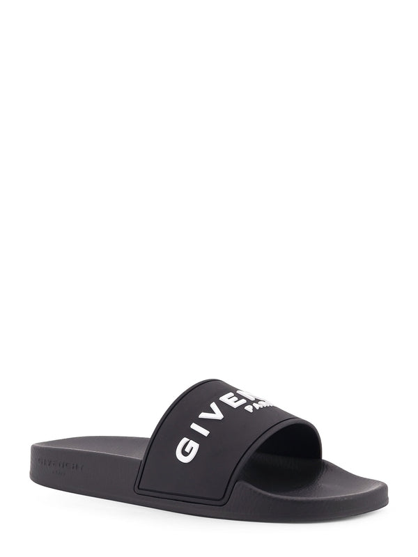 Givenchy Black Slides