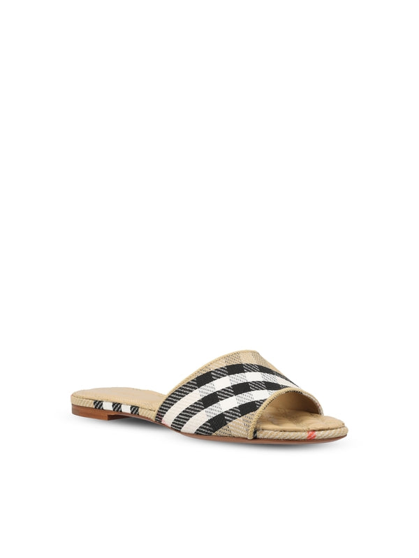 Burberry Beige Slides