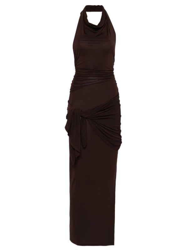 Paloma-Wool Brown Long Dress