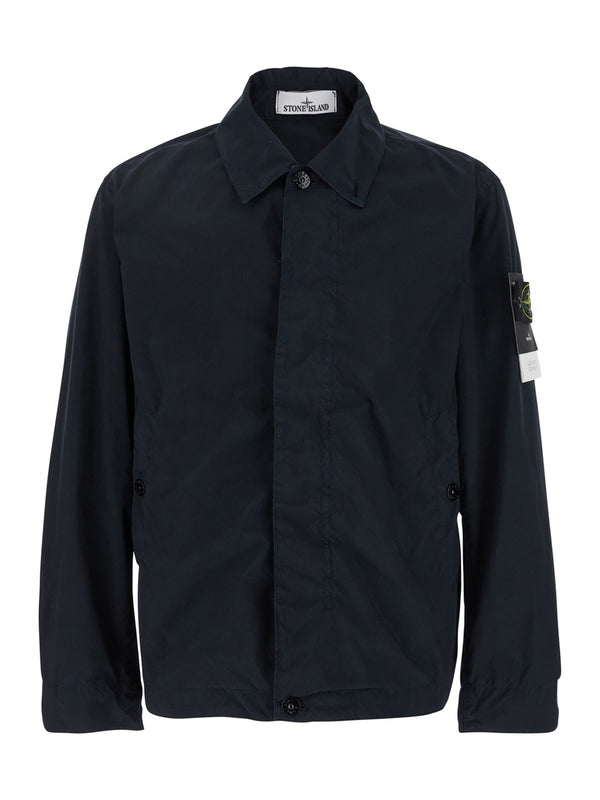 Wappen Patch Collar Poly Jacket