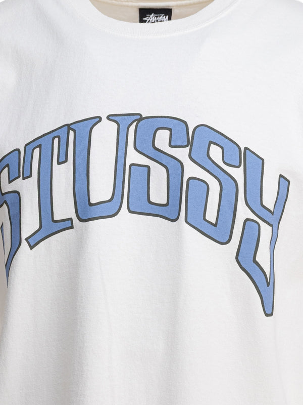 Stussy White Half Sleeve