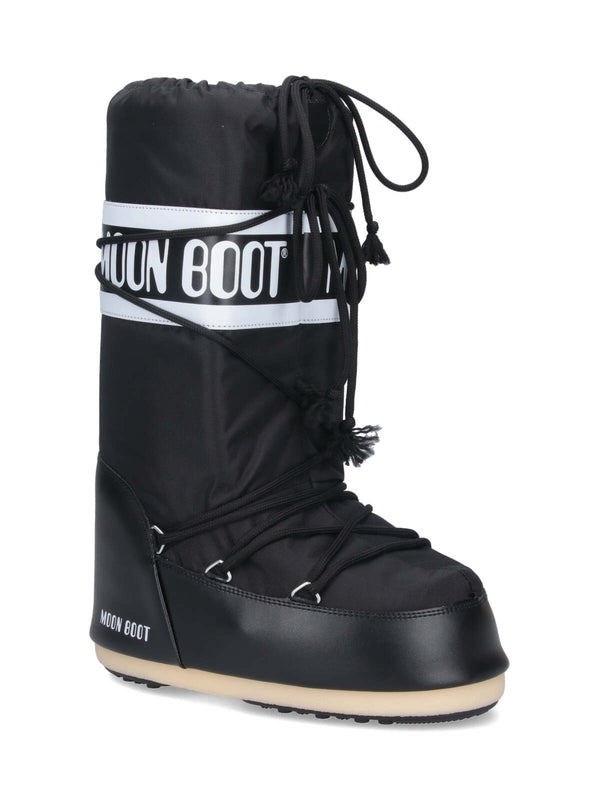 Icon Logo Lace-Up Boots